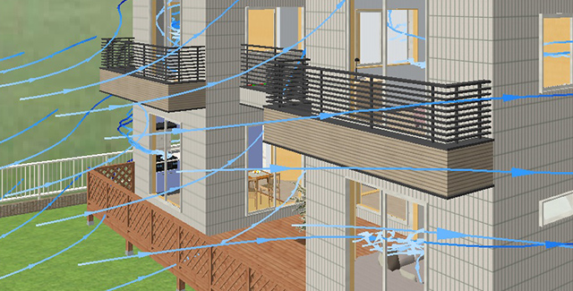 通風シミュレーション